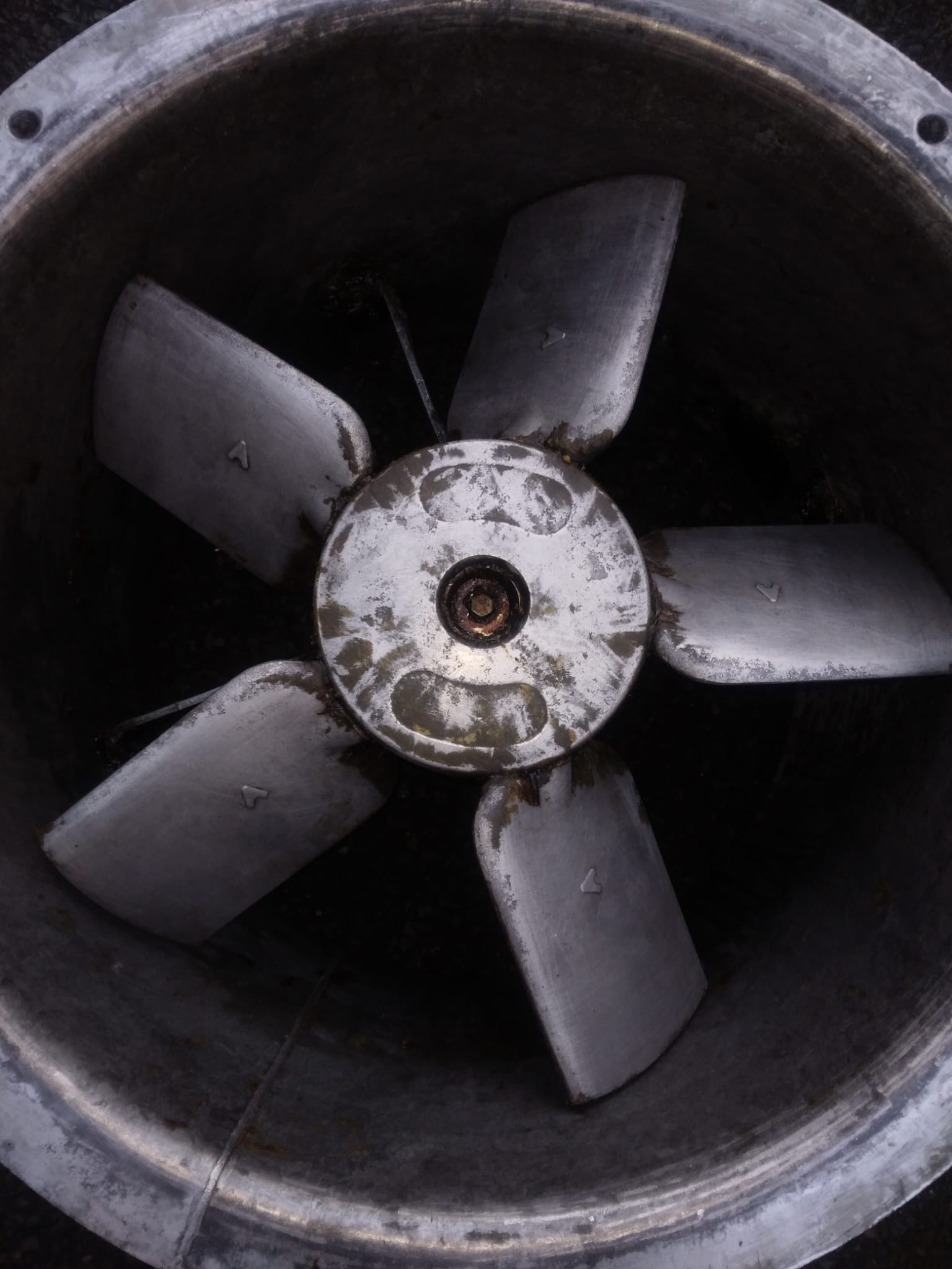 Cleaned Commercial extract fan